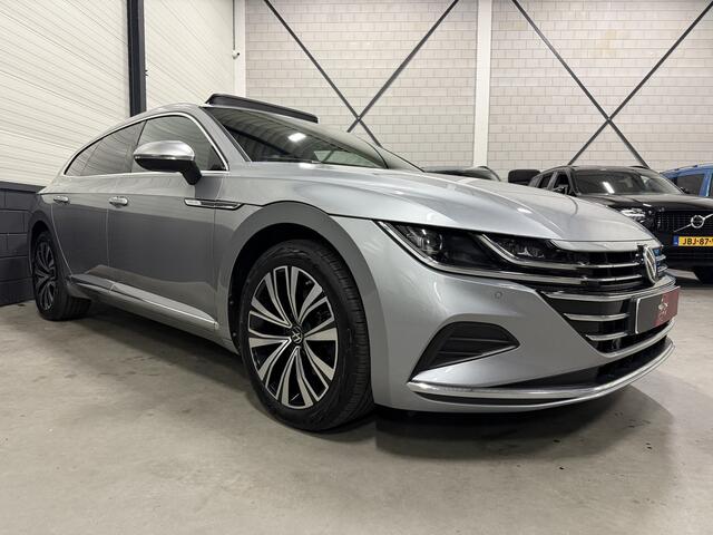 Volkswagen Arteon Shooting Brake 1.4 TSI eHybrid PANO/TREKHAAK/TWO-TONE LEER/TTREKHAAK/360CAMERA/ACC/18"MUSCAT/CARPLAY/STANDKACHEL/SFEER/VIRTUAL/MATRIX/DONKERE HEMEL/VOLLEDIG VW DEALER HISTORIE