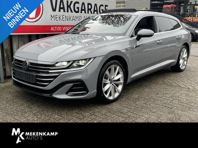 Volkswagen Arteon Shooting Brake 1.4 TSI eHybrid R-Line Business 19"/Panoramadak/Sportstoelen + leder + memory/Standkachel/Stoelverwarming/Elektrische klep/Dodehoek