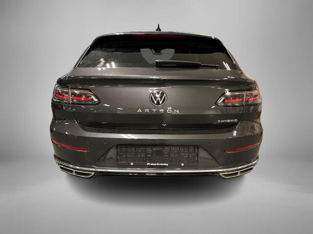 Volkswagen Arteon Shooting Brake 1.4 TSI 218pk DSG eHybrid R-Line Business+ · Panoramadak · Leder · 360 Camera · Wegklapbare Trekhaak · Apple/Android Car Play · Navigatie · 19'' Inch · Dodehoeksensor · Elektrische stoelverstelling ·