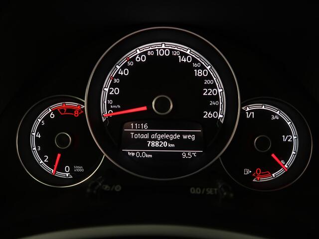 Volkswagen BEETLE (NEW) Cabriolet 1.2 TSI Allstar Airco-ecc Navigatie Camera Stoelverwarming App connect Nieuwstaat Half Leer Boekjes aanwezig Bluetooth Cruise control PDC