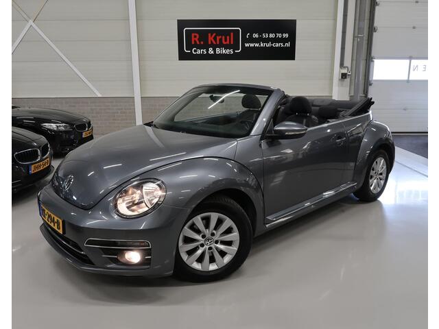 Volkswagen BEETLE (NEW) Cabriolet 1.2 TSI Design Airco-ecc Stoelverwarming Navigatie Sportvelgen PDC Windscherm Boekjes aanwezig Bluetooth Elektrische cabrioletkap Cruise control Metallic lak Nette staat