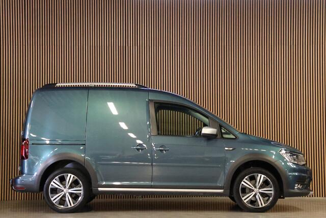 Volkswagen CADDY 1.4 TSI DSG AllTrack | Bi-Xenon | ACC | Navigatie | L+R Schuifdeur | Climatronic | Stoelverwarming | Trekhaak | MF Stuur | Automatisch inparkeren | PDC V+A | Dealer onderhouden | Nieuwe APK | Betimmering