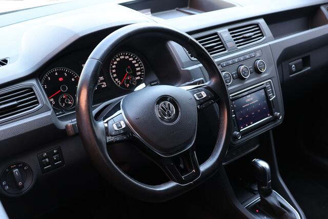 Volkswagen CADDY 1.4 TSI DSG AllTrack | Bi-Xenon | ACC | Navigatie | L+R Schuifdeur | Climatronic | Stoelverwarming | Trekhaak | MF Stuur | Automatisch inparkeren | PDC V+A | Dealer onderhouden | Nieuwe APK | Betimmering