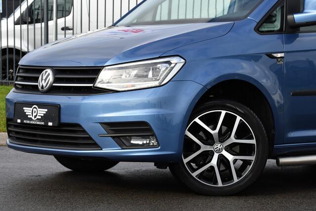 Volkswagen CADDY 2.0 TDI L1H1 Highline 70 years Edition Adaptieve Cruise, LED, 150pk, Carplay, Navi, Leder, Trekhaak, Automaat, Uniek!