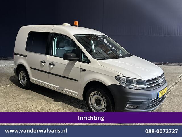 Volkswagen CADDY 2.0 TDI L1H1 inrichting Euro6 Airco | Camera | Cruisecontrol | Trekhaak Verwarmde Voorruit, Zijdeur, Parkeersensoren