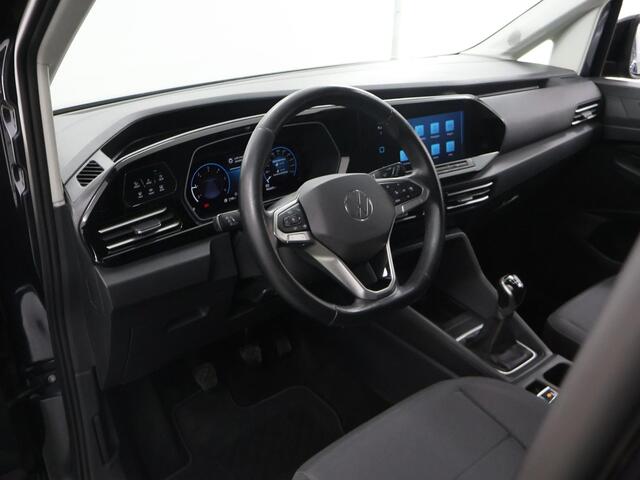 Volkswagen CADDY Cargo 2.0 TDI | 1ST EDITION | STARLIGHT BLUE | NAVIGATIE | CAMERA | ADAPTIEVE CRUISE | LED LAMPEN | PARKEERSENSOREN | BETIMMERDE LAADRUIMTE