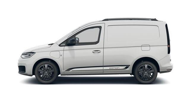 Volkswagen CADDY Cargo 1.5 TSI Hybride DSG Limited Edition, Climatronic, Achterdeuren zonder deuren, App connect draadloos, Alarm, LED koplampen, Trekhaak met vaste kogel