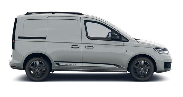 Volkswagen CADDY Cargo 1.5 TSI Hybride DSG Limited Edition, Climatronic, Achterdeuren zonder deuren, App connect draadloos, Alarm, LED koplampen, Trekhaak met vaste kogel