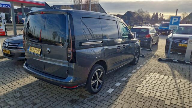 Volkswagen CADDY Cargo 2.0 TDI 1st Edition ACC, side assist, LED koplampen, 17" LMV, discover navigatie, digital cockpit pro, laadruimte bekleding, alarm, climatic airco, achterdeuren met ruit, parkeersensoren voor en achter, verwarmde voorruit, keyless go