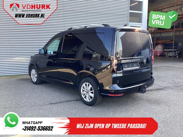 Volkswagen CADDY Cargo 2.0 TDI 125 pk DSG Aut. LED/ Adapt.Cruise/ Virtual Cockpit/ Standkachel/ Stoelverw./ CarPlay/ Navi/ Camera/ PDC/ 16"LMV/ Trekhaak