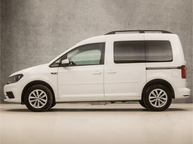 Volkswagen CADDY 1.0 TSI Comfortline (NAVIGATIE, 5 ZITPLAATSEN, AIRCO, STOELVERWARMING, GETINT GLAS, LM VELGEN, CRUISE, ELEK RAMEN, PARKEERSENSOREN, NIEUWE APK, NIEUWSTAAT)