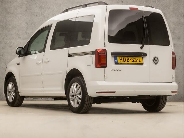 Volkswagen CADDY 1.0 TSI Comfortline (NAVIGATIE, 5 ZITPLAATSEN, AIRCO, STOELVERWARMING, GETINT GLAS, LM VELGEN, CRUISE, ELEK RAMEN, PARKEERSENSOREN, NIEUWE APK, NIEUWSTAAT)