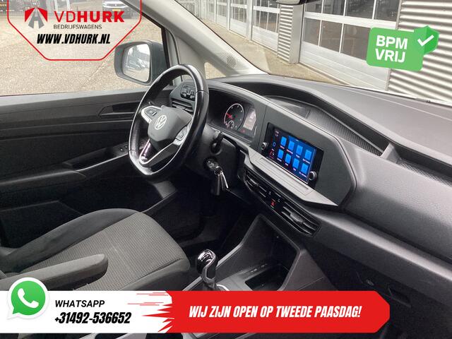 Volkswagen CADDY Cargo 2.0 TDI 125 pk LED/ Standkachel/ Stoelverw./ Inrichting/ Airco/ Cruise/ Camera/ PDC/ 16"LMV/ Trekhaak