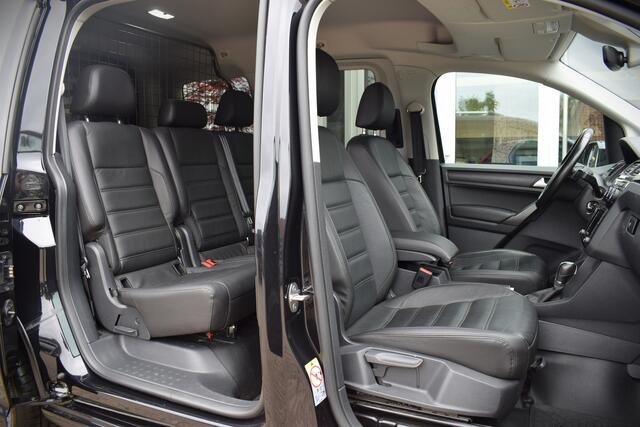 Volkswagen CADDY 1.4 TSI Trendline Leer | Automaat | Trekhaak | 2 schuifdeuren | Achterdeuren met ruiten