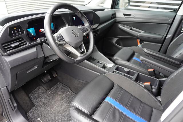 Volkswagen CADDY Cargo 122pk Automaat Style LED Apple Carplay Digitaal Dashboard Leder Navigatie Parkeersensoren