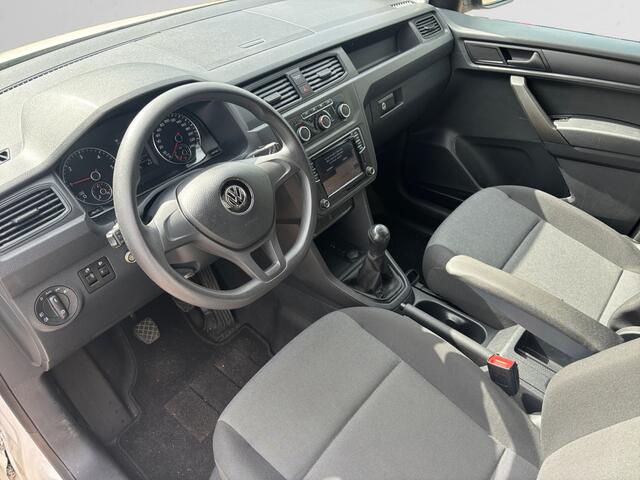Volkswagen CADDY 2.0 TDI Euro 6 Comfortline- RVS Kastinrichting, Watertank, Carplay, Navigatie, Clima, Cruise, Grijs kenteken