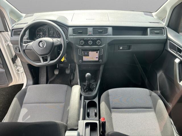 Volkswagen CADDY 2.0 TDI Euro 6 Comfortline- RVS Kastinrichting, Watertank, Carplay, Navigatie, Clima, Cruise, Grijs kenteken