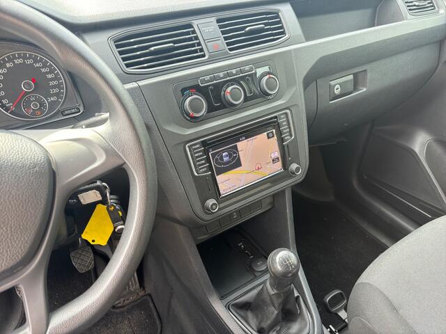 Volkswagen CADDY 2.0 TDI Euro 6 Comfortline- RVS Kastinrichting, Watertank, Carplay, Navigatie, Clima, Cruise, Grijs kenteken