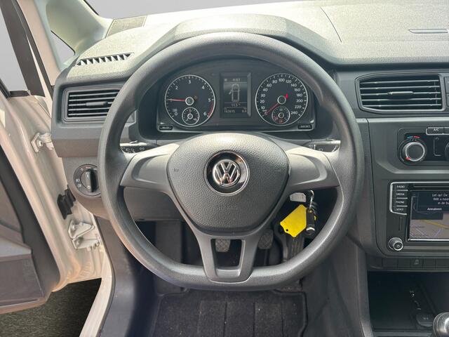 Volkswagen CADDY 2.0 TDI Euro 6 Comfortline- RVS Kastinrichting, Watertank, Carplay, Navigatie, Clima, Cruise, Grijs kenteken