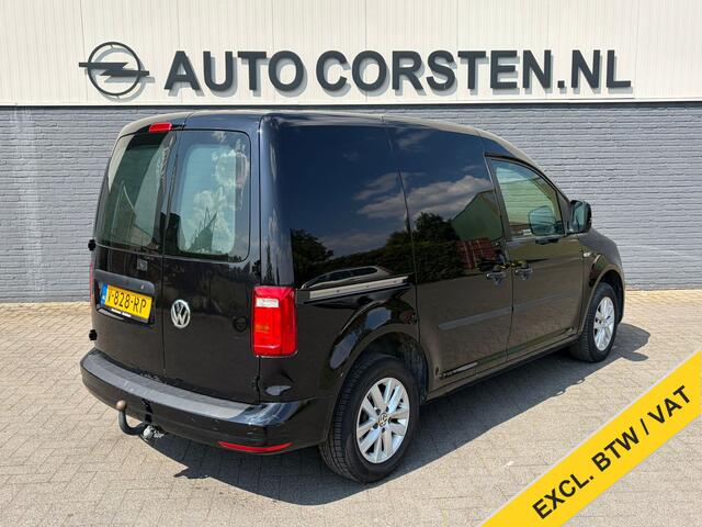 Volkswagen CADDY 2.0TDI L1H1 Trekhaak Airco Bluetooth Lmv BMT Business Wandbetimmering Schuifdeur Origineel Nederlandse Caddy