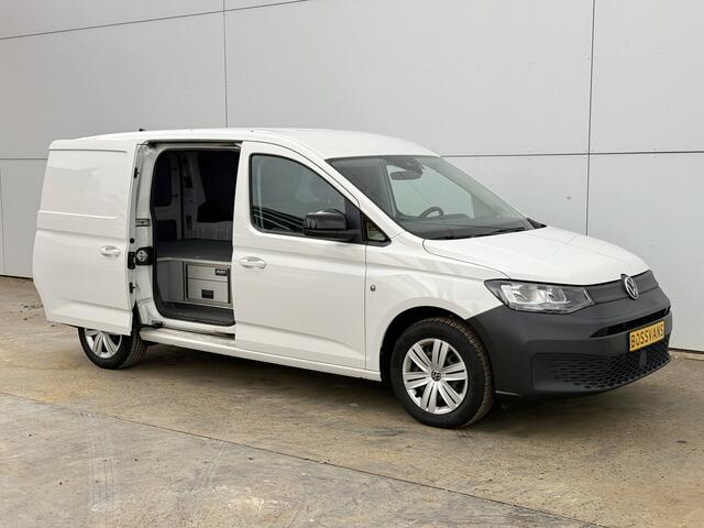 Volkswagen CADDY Cargo 2.0 TDI 122PK Automaat L1 Cruise Control Climate Control Navigatie Carplay Parkeersensoren Schuifladen Inbouw