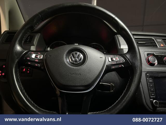 Volkswagen CADDY 2.0 TDI L1H1 Euro6 Airco | LM-velgen | Cruisecontrol | LED | 1400kg Trekhaak Parkeersensoren, Verwarmde voorruit