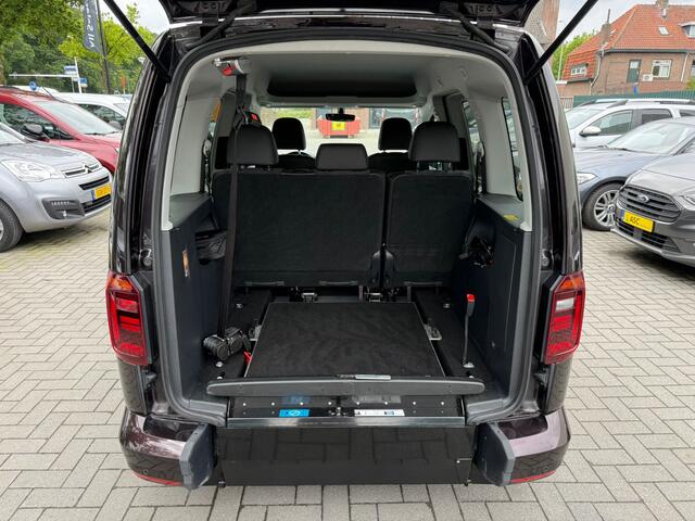 Volkswagen CADDY 1.4 TSI 125pk HIGHLINE - Rolstoelauto 3+1 of 5+0 - XXL Bodemverlaging - Alle opties - 1e Eigenaar - Rolstoelvervoer