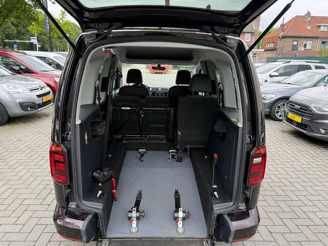 Volkswagen CADDY 1.4 TSI 125pk HIGHLINE - Rolstoelauto 3+1 of 5+0 - XXL Bodemverlaging - Alle opties - 1e Eigenaar - Rolstoelvervoer