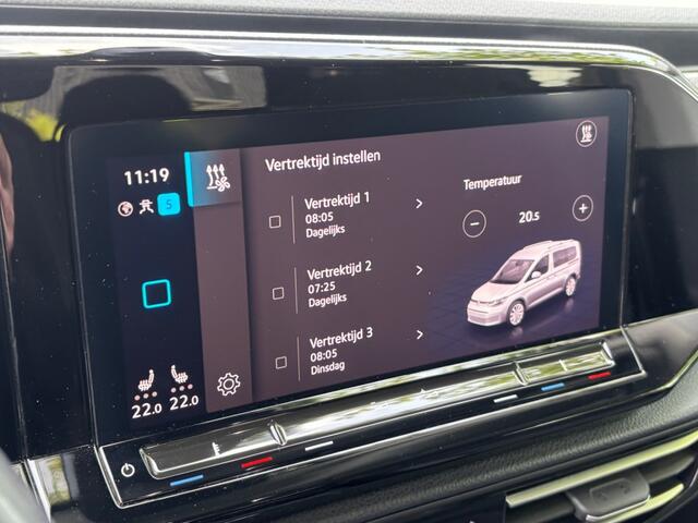 Volkswagen CADDY 1.5 TSI 115pk DSG STYLE ACC, Led, Standkachel, Trekhaak,