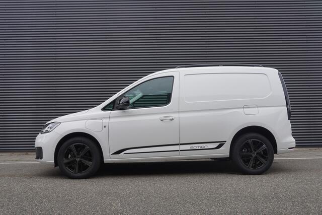 Volkswagen CADDY Cargo 1.5 TSI Hybride DSG Limited Edition, Climatronic, Achterdeuren zonder deuren, App connect draadloos, Alarm, LED koplampen, Trekhaak met vaste kogel
