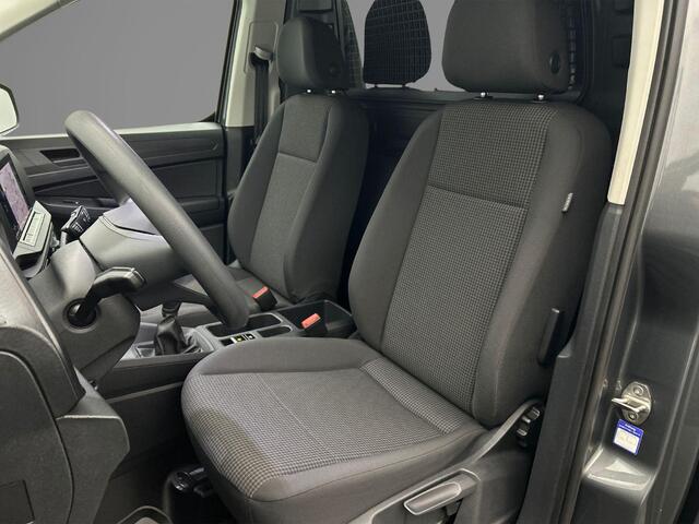 Volkswagen CADDY Cargo 2.0 TDI 102pk | LED Koplampen-achterlichten | 2x Schuifdeur | Achterklep | Cruise Control | Navigatie | Climatronic | Stoelverwarming | Parkeerhulp V+A | BPM-vrij |