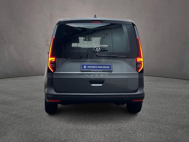 Volkswagen CADDY Cargo 2.0 TDI 102pk | LED Koplampen-achterlichten | 2x Schuifdeur | Achterklep | Cruise Control | Navigatie | Climatronic | Stoelverwarming | Parkeerhulp V+A | BPM-vrij |