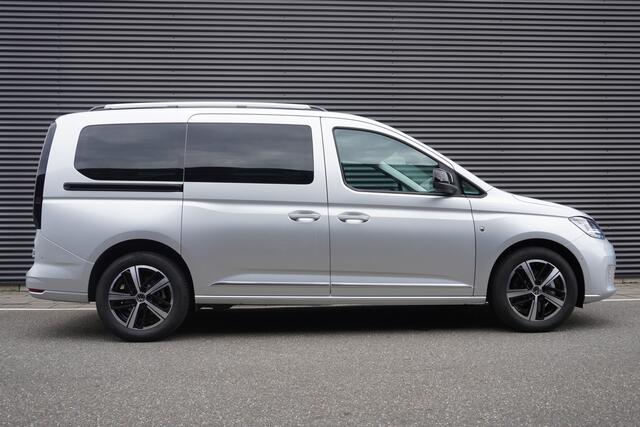Volkswagen CADDY MAXI 1.5 TSI Hybride Style 1.5 TSI Hybride DSG, Climatronic, Achterdeuren met ruit, Trekhaak, App connect draadloos, Navigatie, Alarm, LED koplampen
