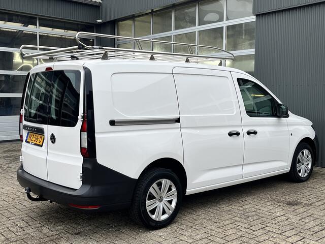 Volkswagen CADDY MAXI Cargo 2.0 TDI Airco Trekhaak 1400kg trekgewicht Imperiaal Telefoonvoorbereiding Schuifdeur Houten laadvloer Euro 6