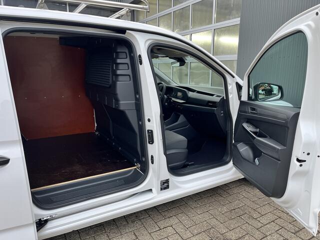 Volkswagen CADDY MAXI Cargo 2.0 TDI Airco Trekhaak 1400kg trekgewicht Imperiaal Telefoonvoorbereiding Schuifdeur Houten laadvloer Euro 6