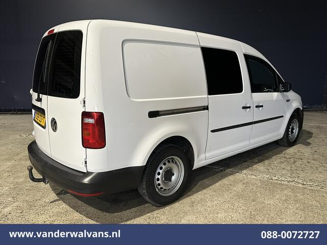 Volkswagen CADDY MAXI 2.0 TDI L2H1 Euro6 Airco | Navigatie | Apple Carplay | 1400kg trekhaak Android Auto, Zijdeur