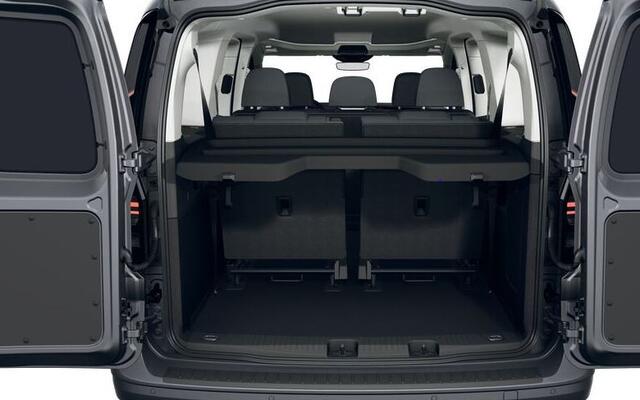 Volkswagen CADDY MAXI 1.5 TSI Hybride DSG Limited Edition, Climatronic, Achterdeuren met ruit, 7-persoons, App connect draadloos, Navigatie, Alarm, LED koplampen, Trekhaakvoorbereiding