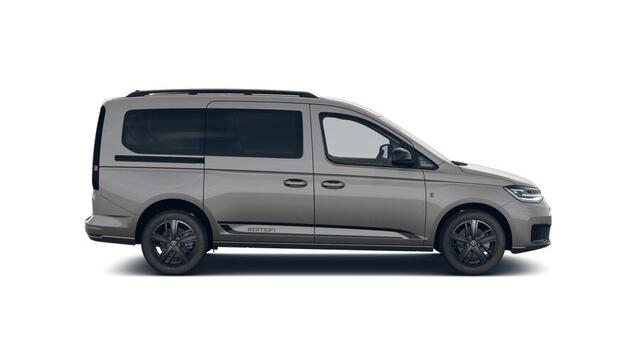 Volkswagen CADDY MAXI 1.5 TSI Hybride DSG Limited Edition, Climatronic, Achterklep met ruit, 7-persoons, App connect draadloos, Navigatie, Alarm, LED koplampen, Trekhaakvoorbereiding