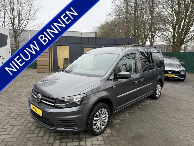 Volkswagen CADDY MAXI 1.4 TSI 125pk Rolstoelauto 5+1 - Bodemverlaging - Luxe uitvoering - 1e Eigenaar - Volledig VW Onderhouden