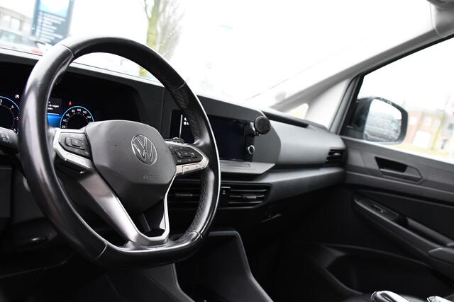 Volkswagen CADDY MAXI Cargo 2.0 TDI Exclusive Virtual, Adaptieve Cruise, LED, Carplay, Leder, 2 x Schuifdeur, Stoelverwarming, Standkachel, 122pk, Uniek!