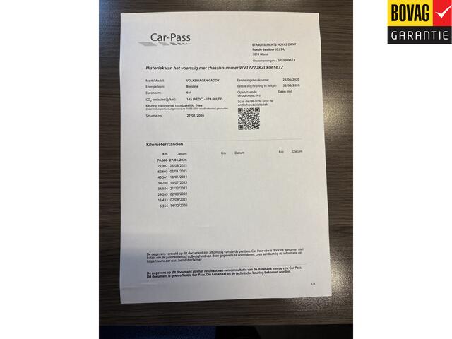 Volkswagen CADDY MAXI 1.4 TSI L2H1 BMT BLACK EDITION DSG Bestel BTW/BPM VRIJ! ( Airco, Navigatie,Trekhaak, 17 inch LMV ) RIJKLAARPRIJS!