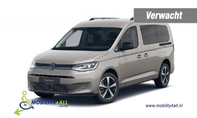 Volkswagen CADDY MAXI Benzine Rolstoelauto NIEUW Incl-BTW/BPM