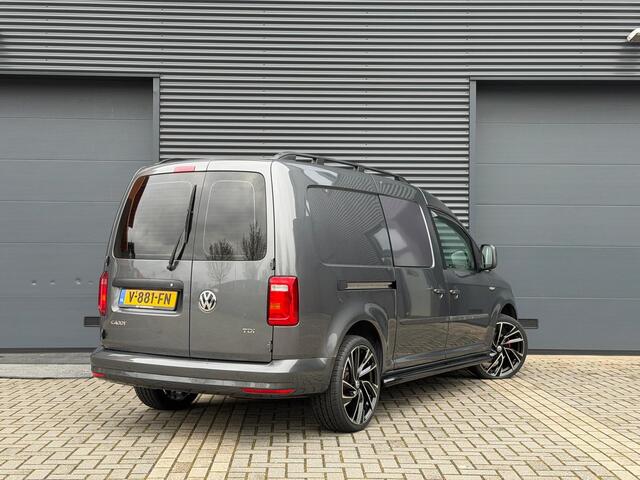 Volkswagen CADDY MAXI 2.0 TDI L2H1 Highline | BTW & BPM Vrij | Marge | CarPlay | MF Stuur | PDC | Airco | NAP Logisch | Nieuwe APK | Sidebars