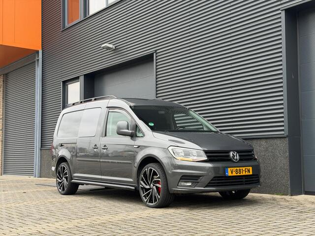 Volkswagen CADDY MAXI 2.0 TDI L2H1 Highline | BTW & BPM Vrij | Marge | CarPlay | MF Stuur | PDC | Airco | NAP Logisch | Nieuwe APK | Sidebars