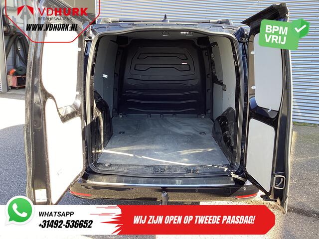 Volkswagen CADDY MAXI Cargo 2.0 TDI 125 pk DSG Aut. Black Edition LED/ Adapt.Cruise/ Standkachel/ Stoelverw./ Leder/ Carplay/ Navi/ LMV/ Sidebars/ Trekhaak/ Airco