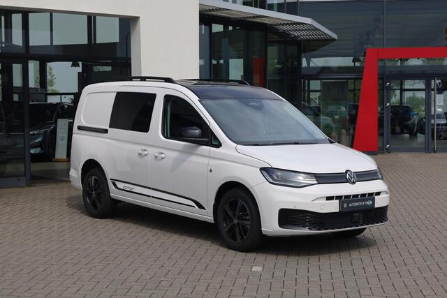 Volkswagen CADDY MAXI Flexible 1.5 TSI Hybride Limited Edition 115PK / 85kW DSG, Achteruitrijcamera (rear view), digital cockpit pro, climatronic, parkeersensoren voor en achter (pdc), DAB+, in hoogte verstelbare voorstoelen, cruise control, keyless start, LED verlichting, ele