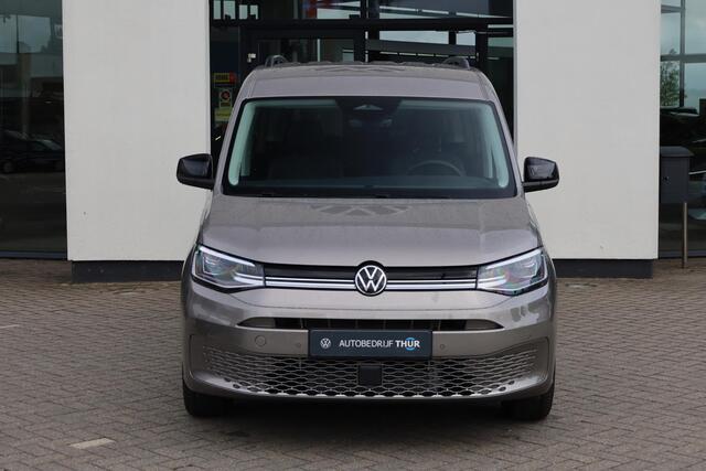 Volkswagen CADDY MAXI 1.5 TSI Hybride Style 150PK / 110kW DSG, Draadloos Apple Carplay & Android Auto, 17" 'Colombo' LMV, ErgoComfortstoel bestuurder en bijrijder, achteruitrijcamera (rear view), dodehoekdetectie (side assist), keyless entry & go, navigatie, winterpakket (verw