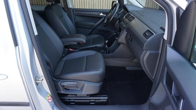 Volkswagen CADDY MAXI 1.4 TSI 125pk 7-Zits Edition 2x Schuifdeur Leder Navi Stoelverwarming 17inch LM *1e Eigenaar* 76062km!