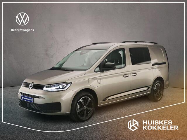 Volkswagen CADDY MAXI Flexible 1.5 TSI eHybrid Limited Edition | Trekhaak | 5-zitplaatsen opklapbare dubbele cabine | Navigatie | AppleCarplay-AndroidAuto draadloos | Netto-VRIENDENprijs; RIJKLAAR INCL. BTW/BPM, (bij koop of lease via HK)