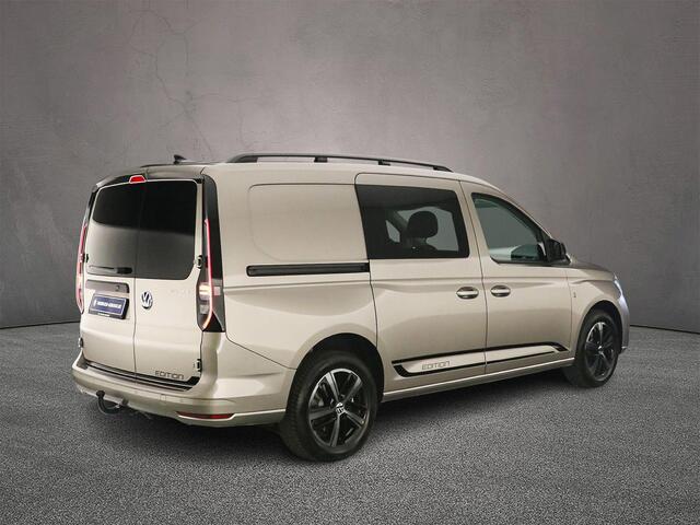 Volkswagen CADDY MAXI Flexible 1.5 TSI eHybrid Limited Edition | Trekhaak | 5-zitplaatsen opklapbare dubbele cabine | Navigatie | AppleCarplay-AndroidAuto draadloos | Netto-VRIENDENprijs; RIJKLAAR INCL. BTW/BPM, (bij koop of lease via HK)